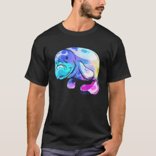 Cute Manatee Baby Design T-Shirt