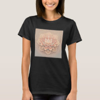 Cute Mandala Lotus Flower Illustration Unique Wome