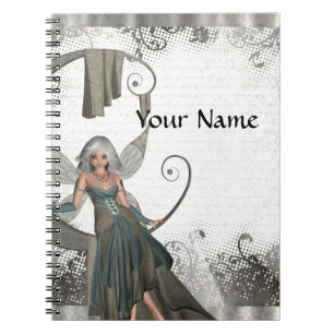 Cute manga fairy notebook