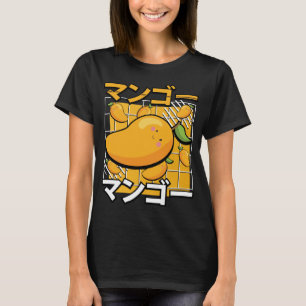 Cute Mango Fruit Kawaii Japanese Retro Anime T-Shirt