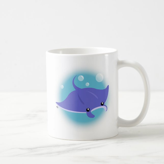 Cute Manta Coffee Mug (Right)