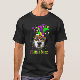 Cute Mardi Gras Carnival Dalmatian Dog Mardi Gras T-Shirt