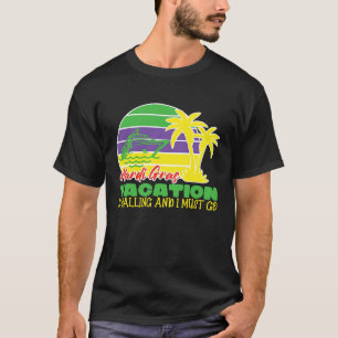 Cute Mardi Gras Vacation Is Calling and I Must Go T-Shirt