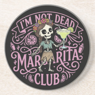Cute Margarita  Skelton Coaster