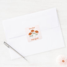 Cute Marigold Flowers October