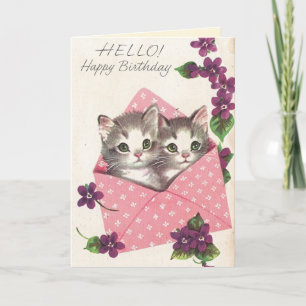 Cute Marjorie Cooper Birthday Card