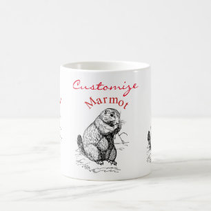Cute Marmot Animal Thunder_Cove Coffee Mug