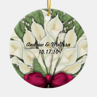 Cute Married Our First Christmas Ceramic Tree Decoration