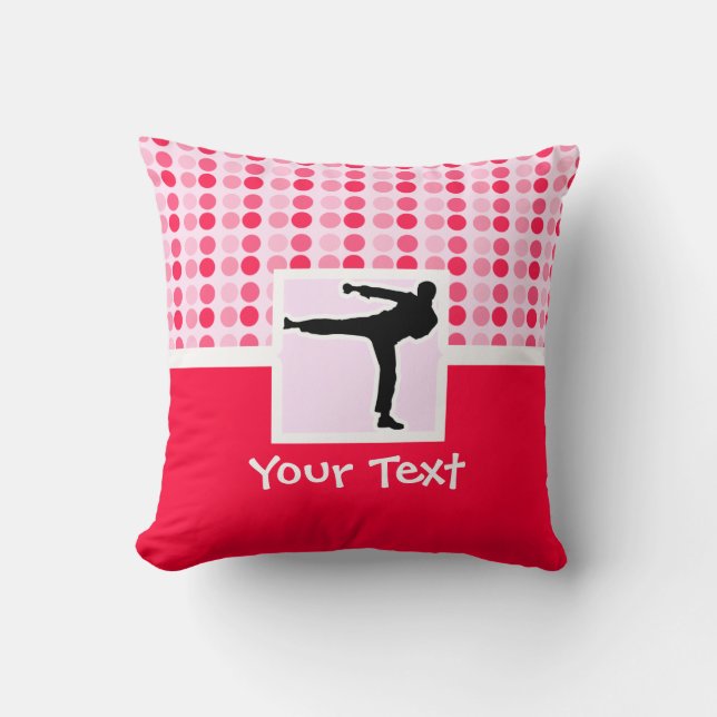 Cute Martial Arts Cushion (Front)