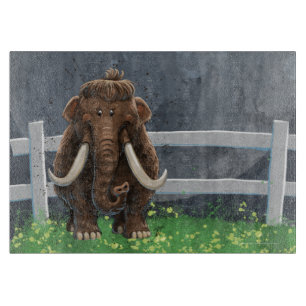 Cute Mastodon Cutting Board