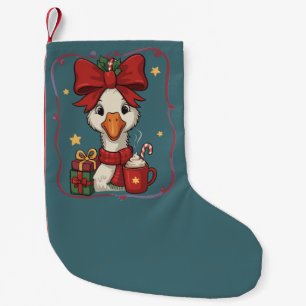 Cute Matching Christmas Goose Funny Family Ducks Small Christmas Stocking