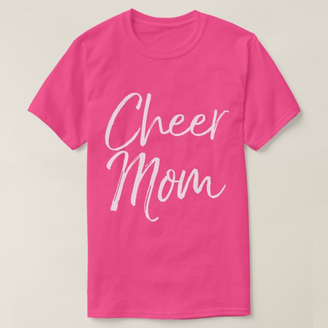 Cute Matching Family Cheerleader Mother Gift Cheer T-Shirt (Design Front)