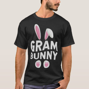 Cute Matching Family Easter Day  Gram Bunny T-Shirt