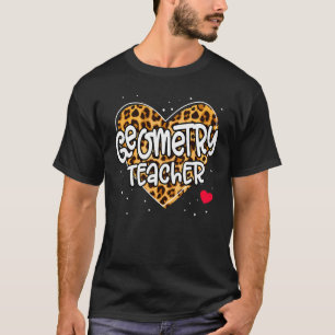 Cute Math Coach Teacher Mathematical Geometry Teac T-Shirt