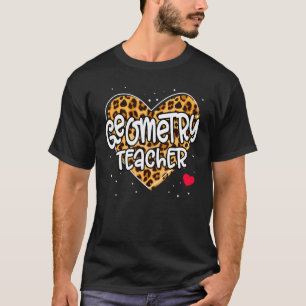 Cute Math Coach Teacher Mathematical Geometry Teac T-Shirt