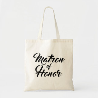 Cute Matron of Honour favour tote bag