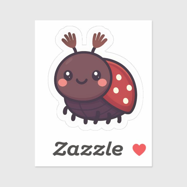 Cute May Beetle – Kawaii Forest Charm (Sheet)