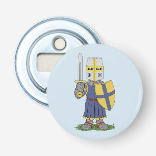 Cute Mediaeval Knight Bottle Opener