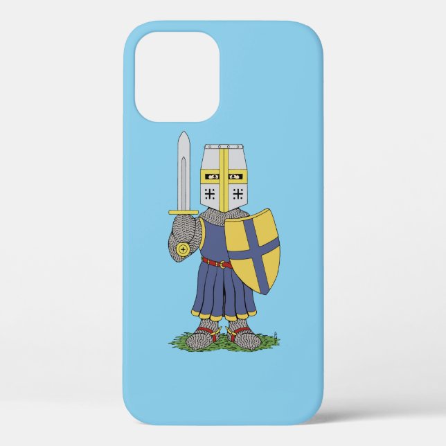 Cute Mediaeval Knight Case-Mate iPhone Case (Back)