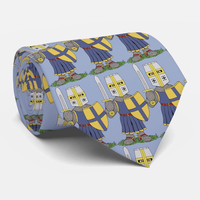 Cute Mediaeval Knight Tie (Rolled)