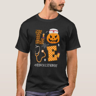 Cute Medical Student Doctor Love Halloween Costume T-Shirt