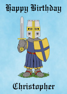 Medieval Knight Cards Zazzle Uk