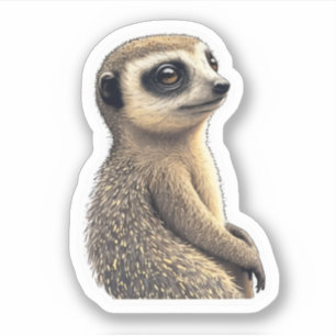 Cute Meerkat Sticker