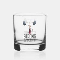 Cute Meerkat Strong Stuff Weightlifting Cartoon
