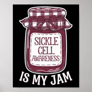 Cute Meme National Sickle Cell Support Awareness M Poster