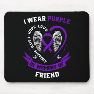Cute Memorial Gifts Loss Of Friend Epilepsy Awaren Mouse Mat