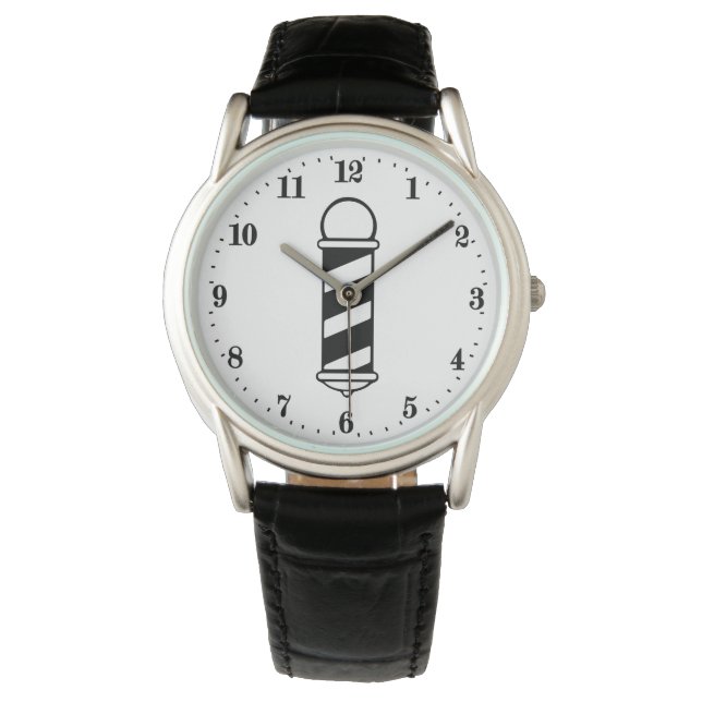Cute men Barber pole Watch (Front)