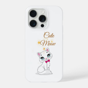 Cute Meow Cat Phone Case 