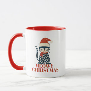 Cute meowy christmas Mug