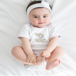 Cute Mermaid Baby Bodysuit