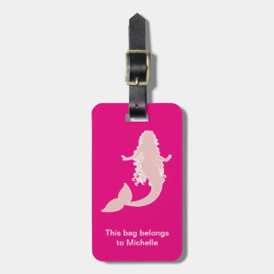 Cute Mermaid Bag Tags