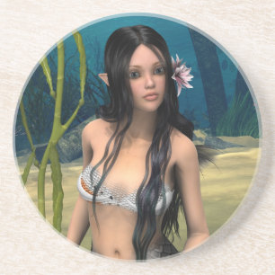 Cute Mermaid Coaster