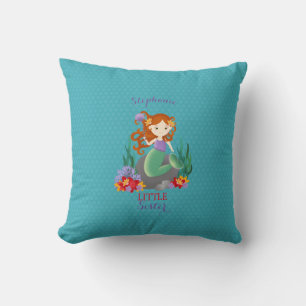 Cute Mermaid Little Sister Cushion