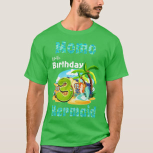Cute Mermaid Momo Of The 3rd Birthday T-Shirt