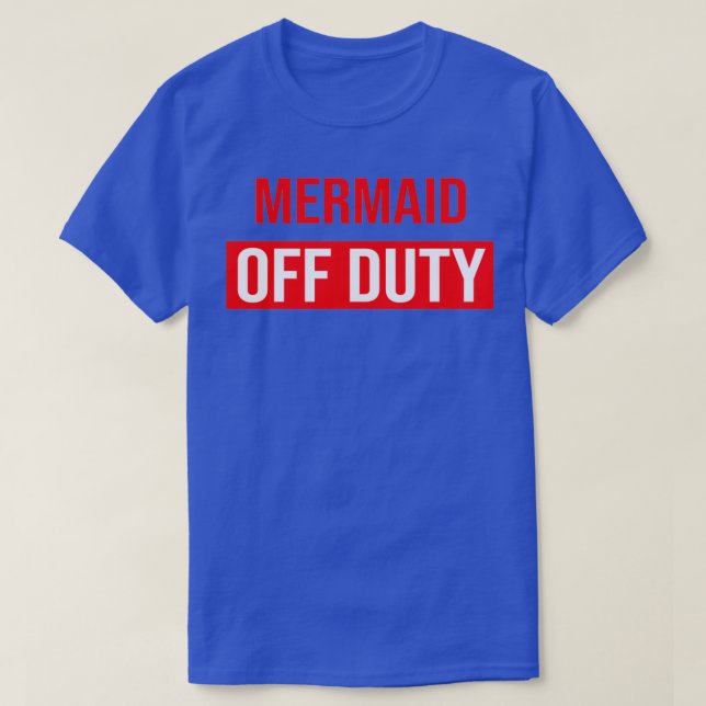 Cute Mermaid off duty for magic ocean life lover f T-Shirt (Design Front)