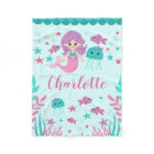 Cute Mermaid Personalised Girl