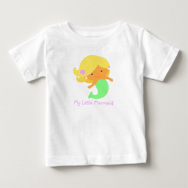 Cute Mermaid T-Shirt (Front)