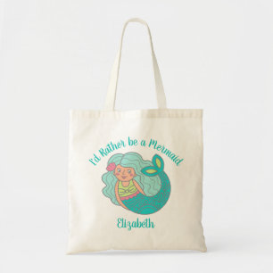 Cute Mermaid Tote Bag