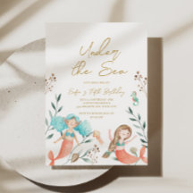 Cute Mermaids Under the Sea