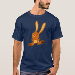 Cute Merry Cartoon Rabbit T-Shirt