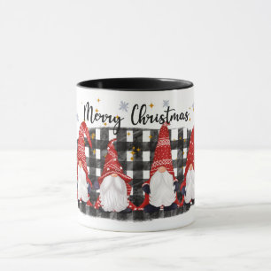 Cute Merry  Christmas Gnomes Mug