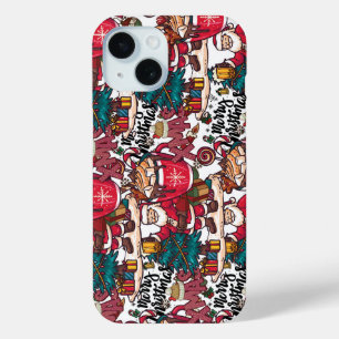 Cute  Merry Christmas – Holiday Festive iPhone 15 Case