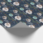 Cute merry Christmas illustration name 2 photos