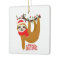 Cute Merry Christmas Sloth