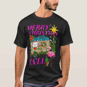 Cute Merry Christmas Ya'll Southerners T-Shirt