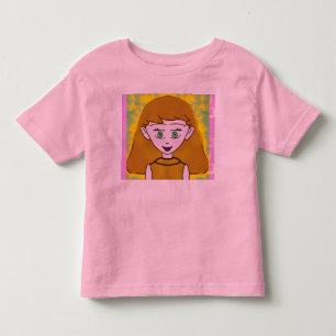 Cute Merry Pink Toddler T-Shirt